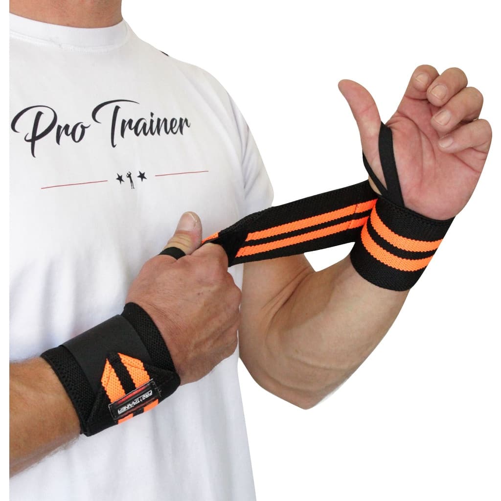 Munhequeira Profissional Pulso Barra Flexão Treino
