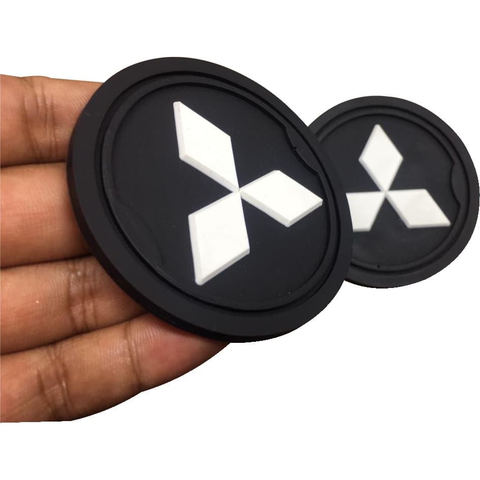 Kit 2 Tapetes Para Porta Copos De Carros Emborrachados Vários modelos Nacional e Importado