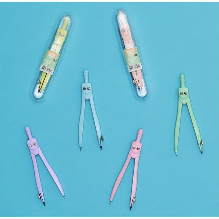 COMPASSO ESCOLAR PASTEL TREND