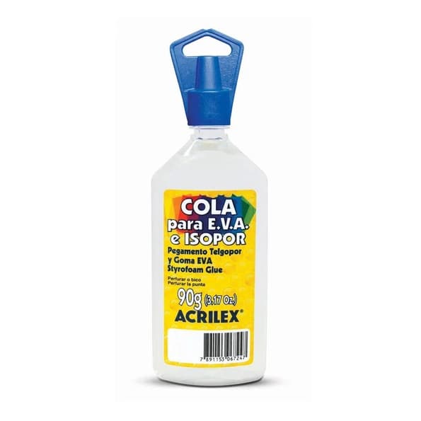 Cola Para E.V.A e Isopor 90grs. Acrilex