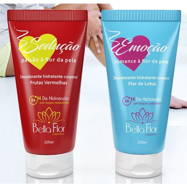 Bella Flor Cosméticos Hidratante Corporal 200ml 24h