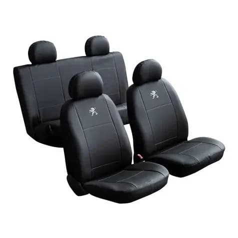 Capa P/ Banco Carro Couro Automotivo Peugeot 207 207 208 307 308 406 408 2008 3008 5008
