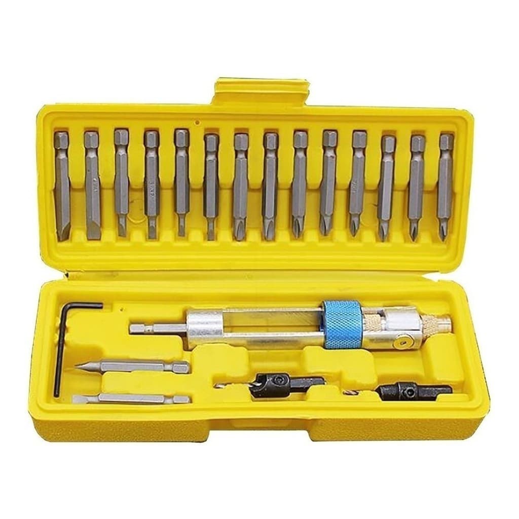 Kit De Acessórios Furadeira E Parafusadeira 20 Peças