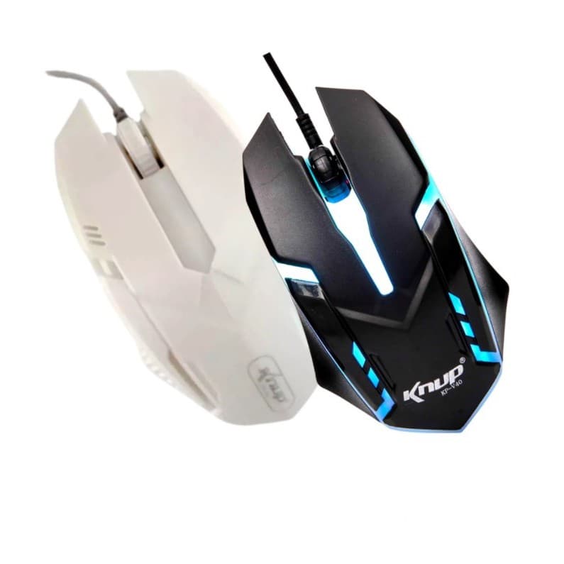 Mouse Gamer Knup V40 1600dpi Ajustavel Led Optico envio imediato