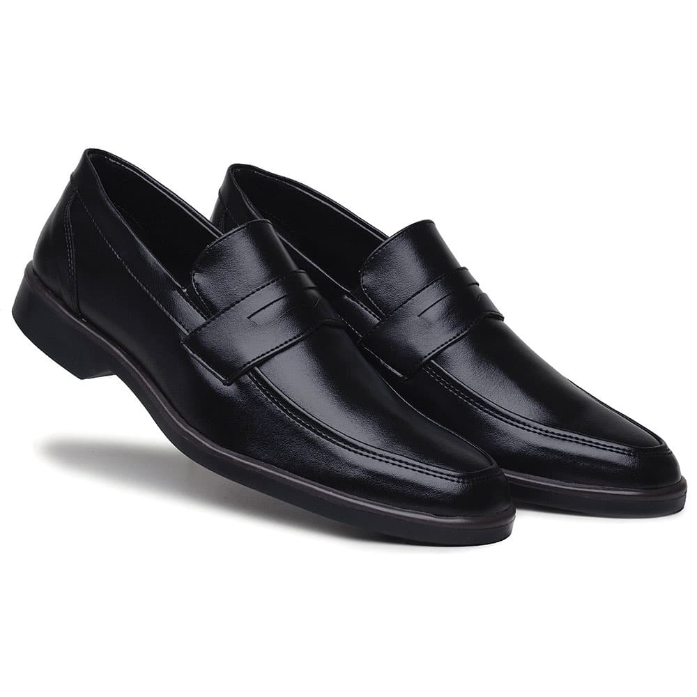 Sapato masculino Social couro super conforto promoção sola em borracha gel