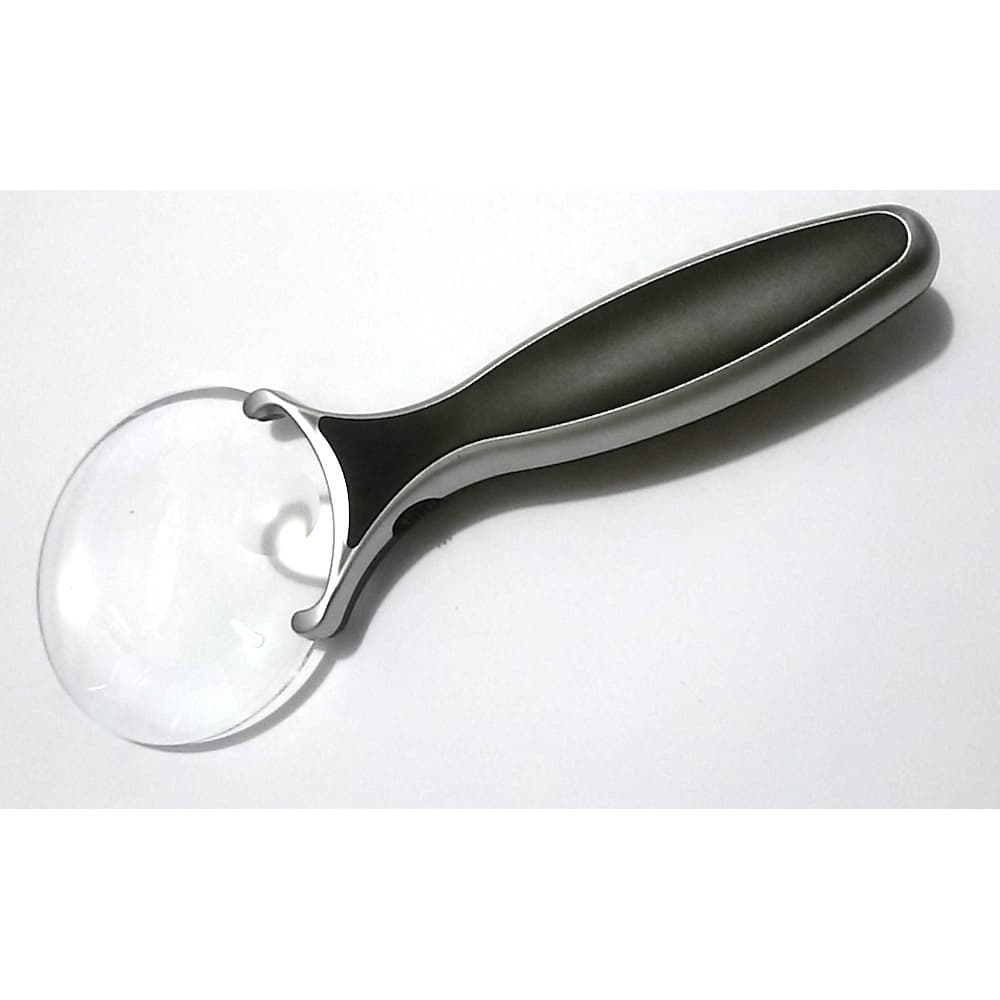 Lupa gigante acrilica 90mm com 2 LEDs 3x e 6x - 3157