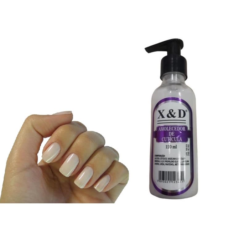 Amolecedor De Cutículas Para Unhas Ação Rápida 120ml X&d