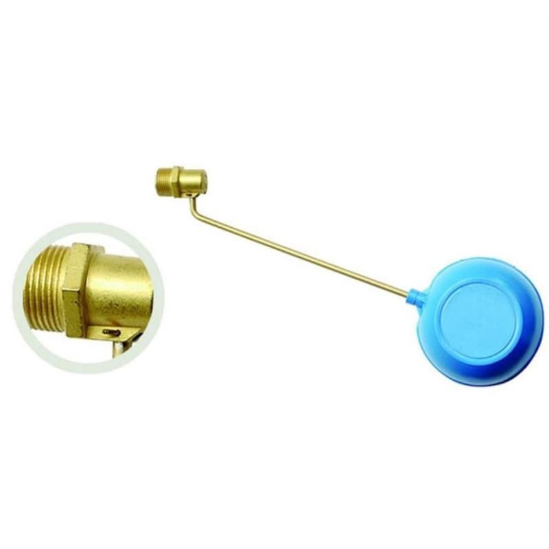 Torneira Bóia Pequena para Caixa d'água Anticorrosiva Reforçada Metal Zamac 3/4" Pequena 310/250 litros.