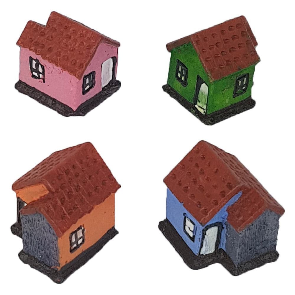 Casinha Mini Pct C/ 4 Pcs