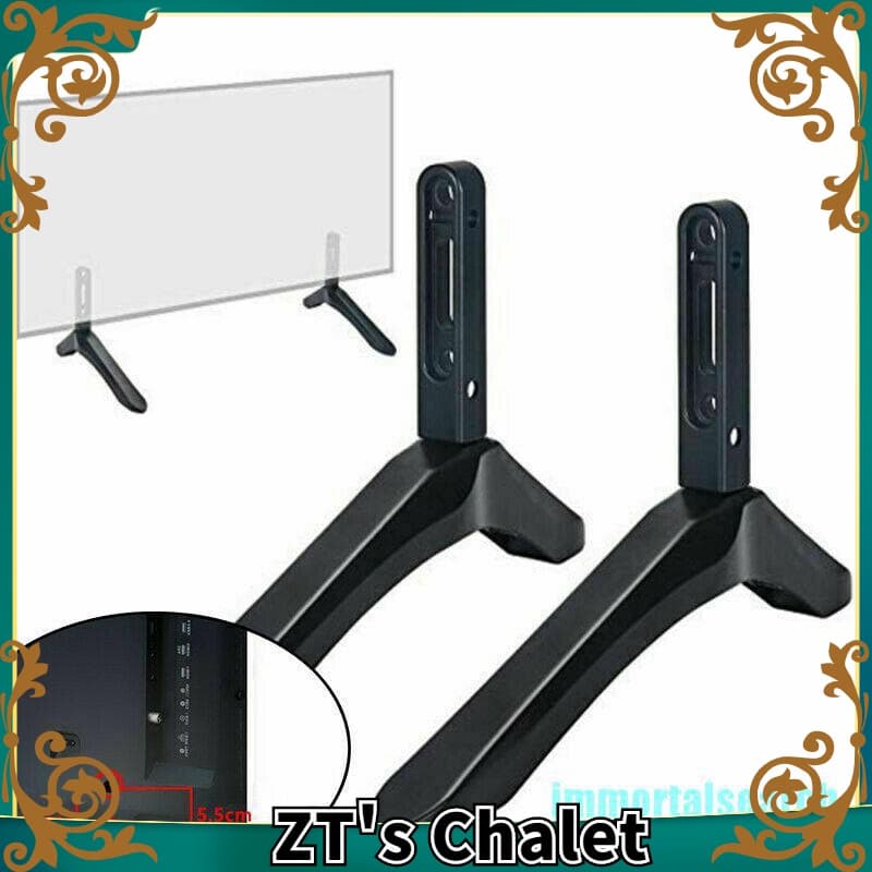 ✒▽IMMb Universal 32-65 Polegada suporte de montagem de tv tv tela LCD suporte de mesa adequado para LG Vizio tv ELE