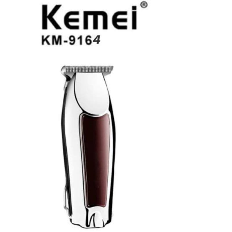Maquina De Acabamento Cabelo Barba Profissional Sem Fio Kemei Km-9163 Bivolt