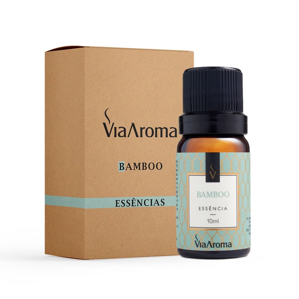 Essência de Bamboo Via Aroma 10ml Clássica Para Aromatizador e Difusor de Aromas
