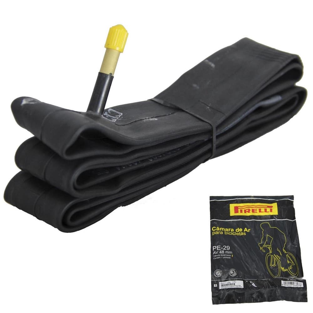 Câmara De Ar Pirelli Mtb Aro 29 X 1.75/2.35 Bico Grosso 48mm