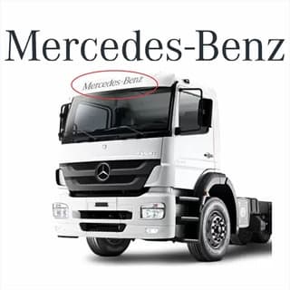 Faixa Caminhão Mercedes Benz Quebra Sol Testeira Universal