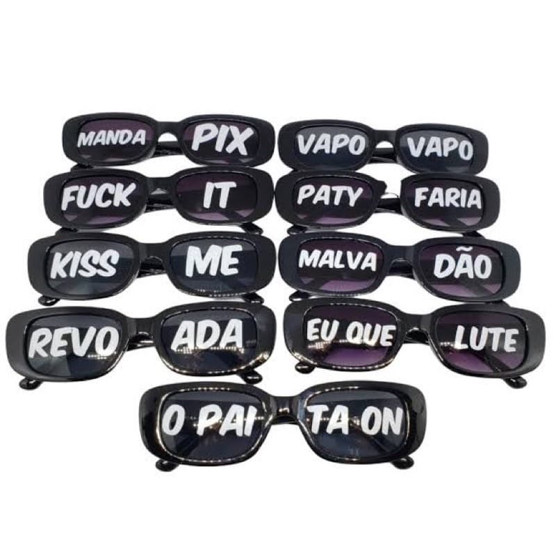 Óculos retro O pai/mãe ta on
