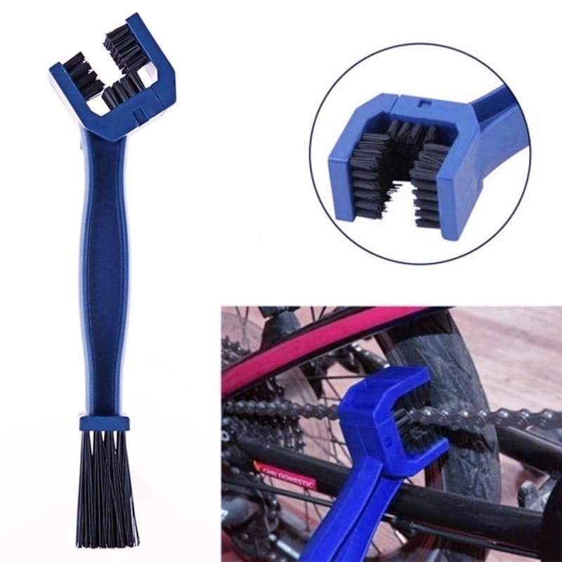 Ciclismo Motocicleta Bicicleta Corrente Escova De Limpeza Grunge Ao Ar Livre Ferramenta Purificador