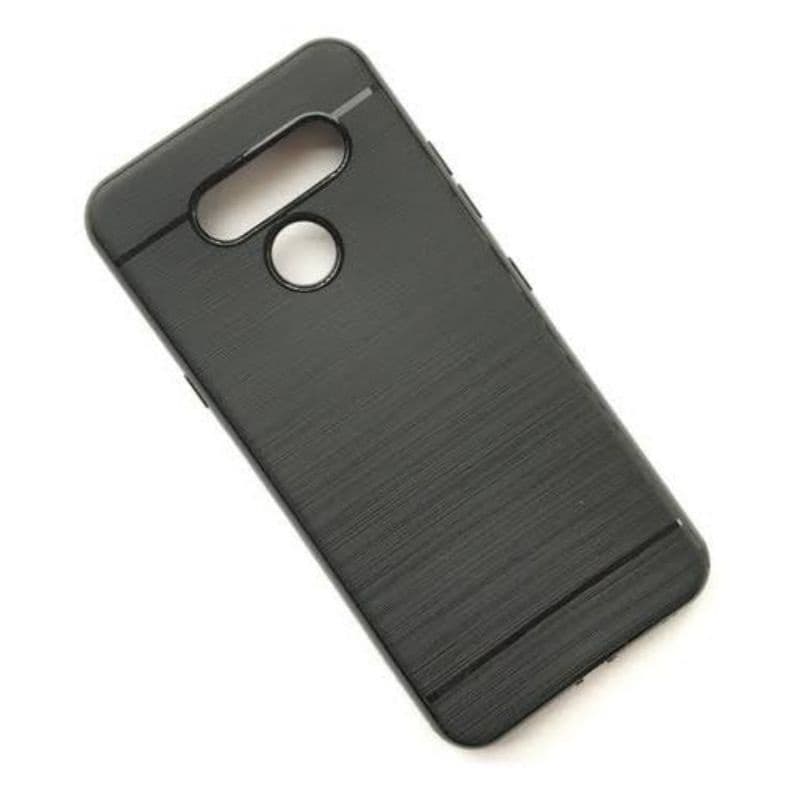 Capinha Capa + Película de vidro temperado 3d preta LG k41s k51s k61