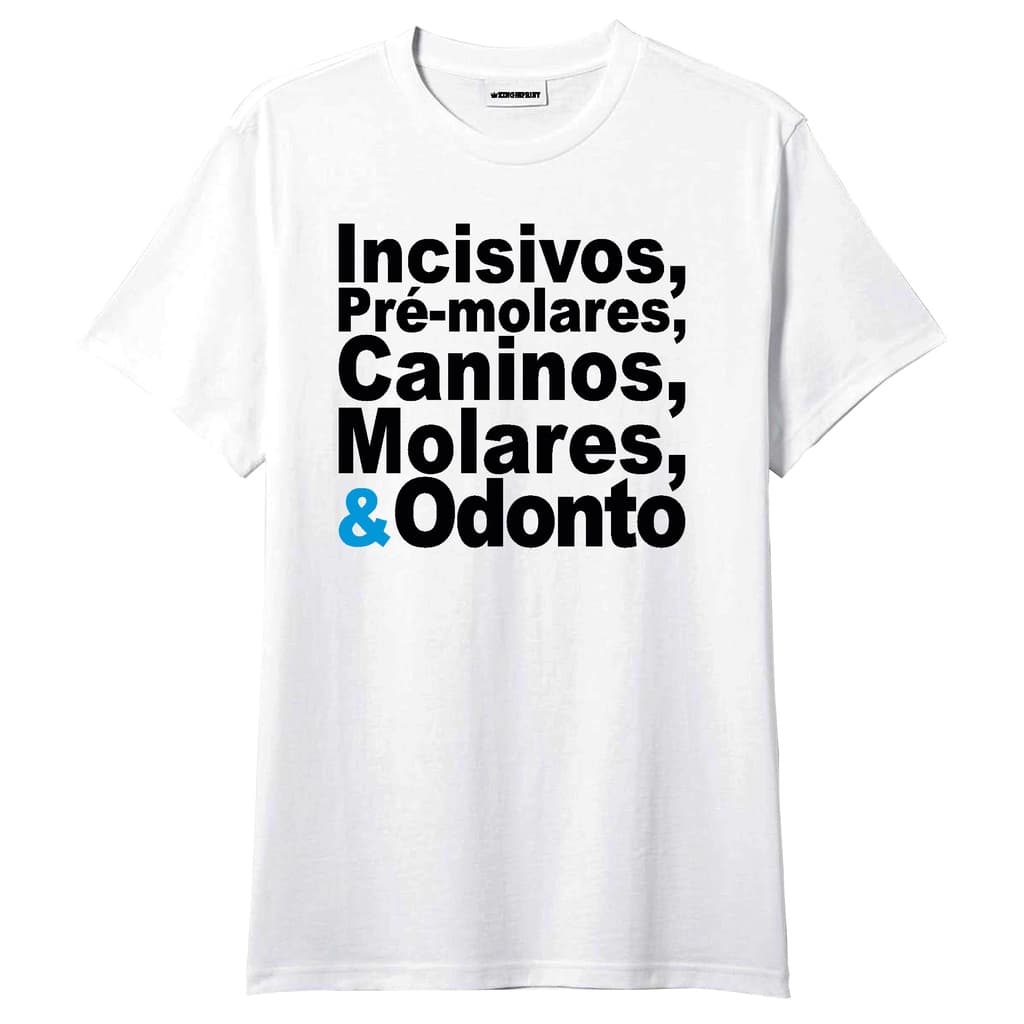 Camiseta Dentista Odonto Curso Modelo 11