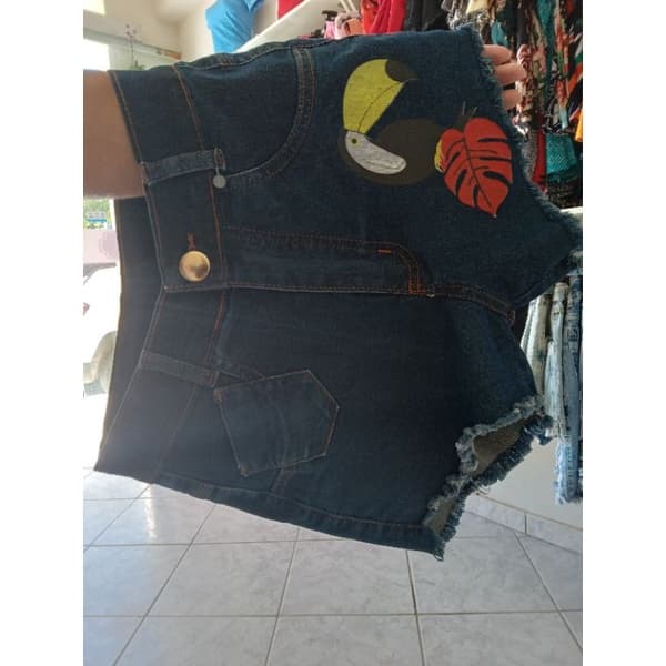shorts jeans modelos variados barato
