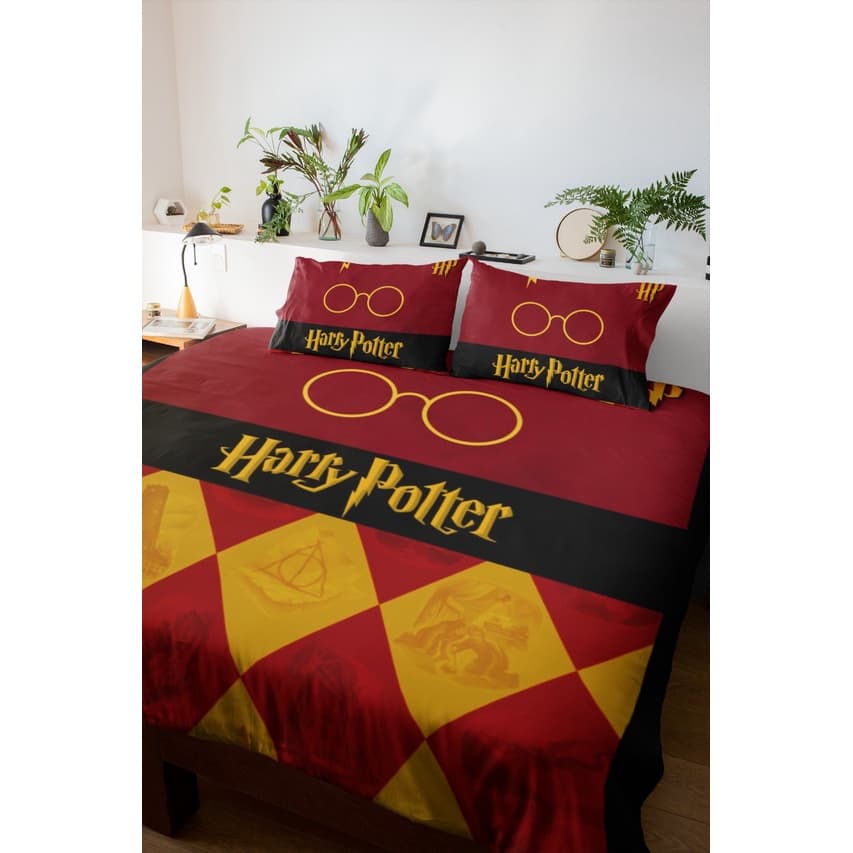 Jogo De Lençol Harry Potter Série Filme Bruxo