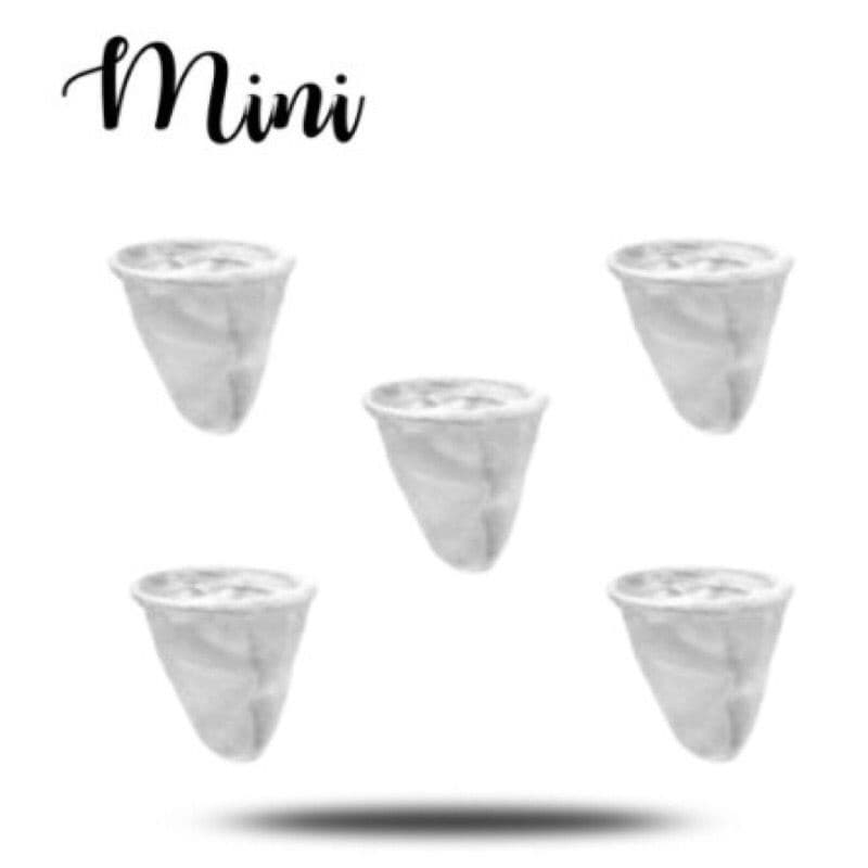 Mini Coador de Pano Algodão Para Café 15 uni. Refil Cozinha Ultilidade UD