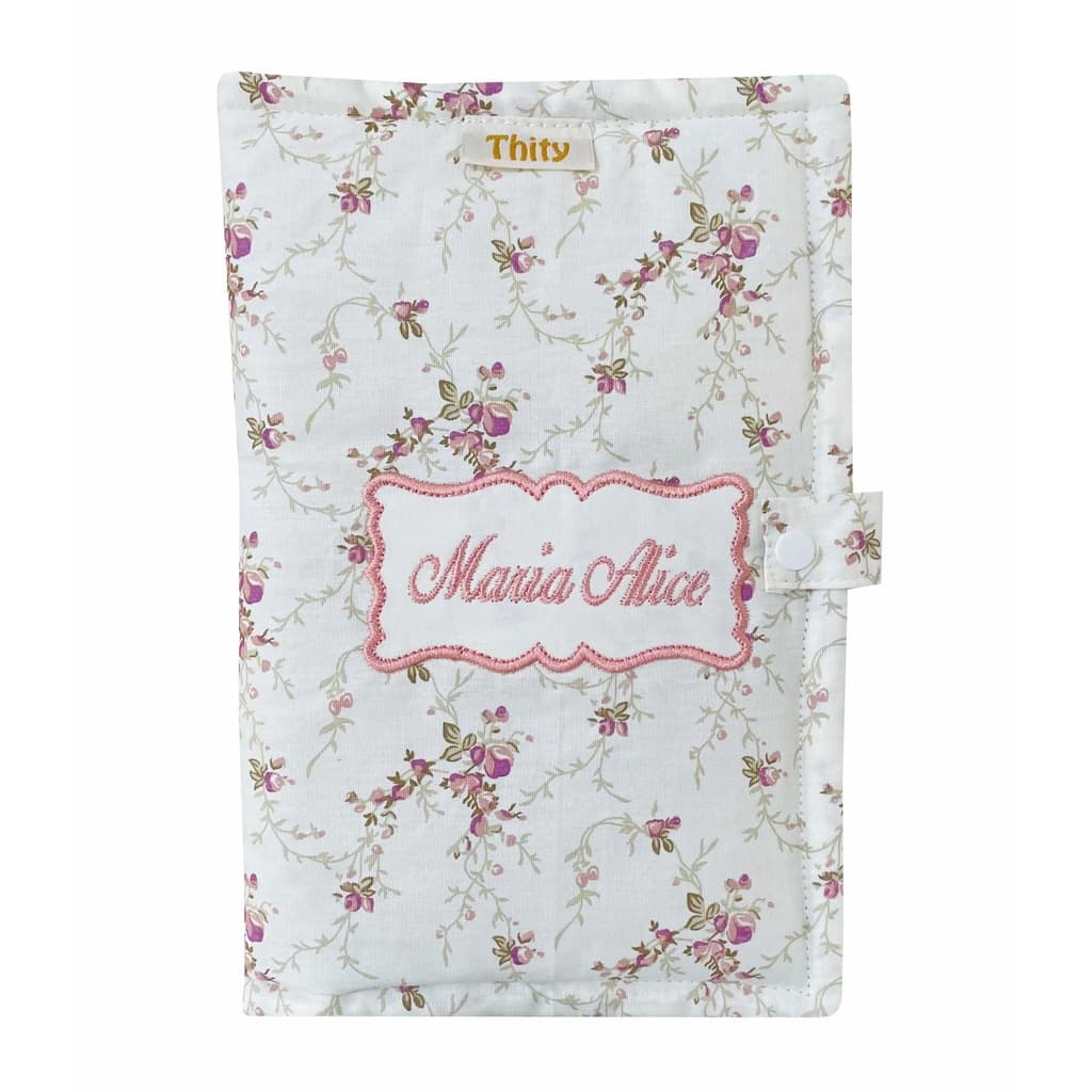 Porta Documentos, Porta caderneta de vacinação, capinha personalizada bordado com nome.