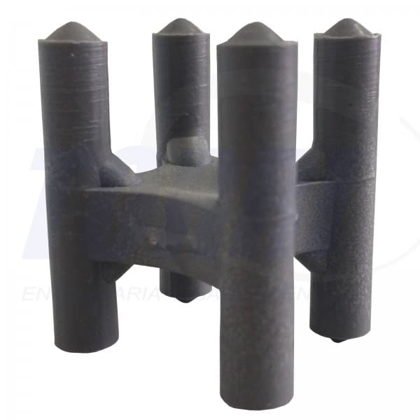 Espaçador Ferragem Cadeirinha Torre 25/25 - 100 Peças