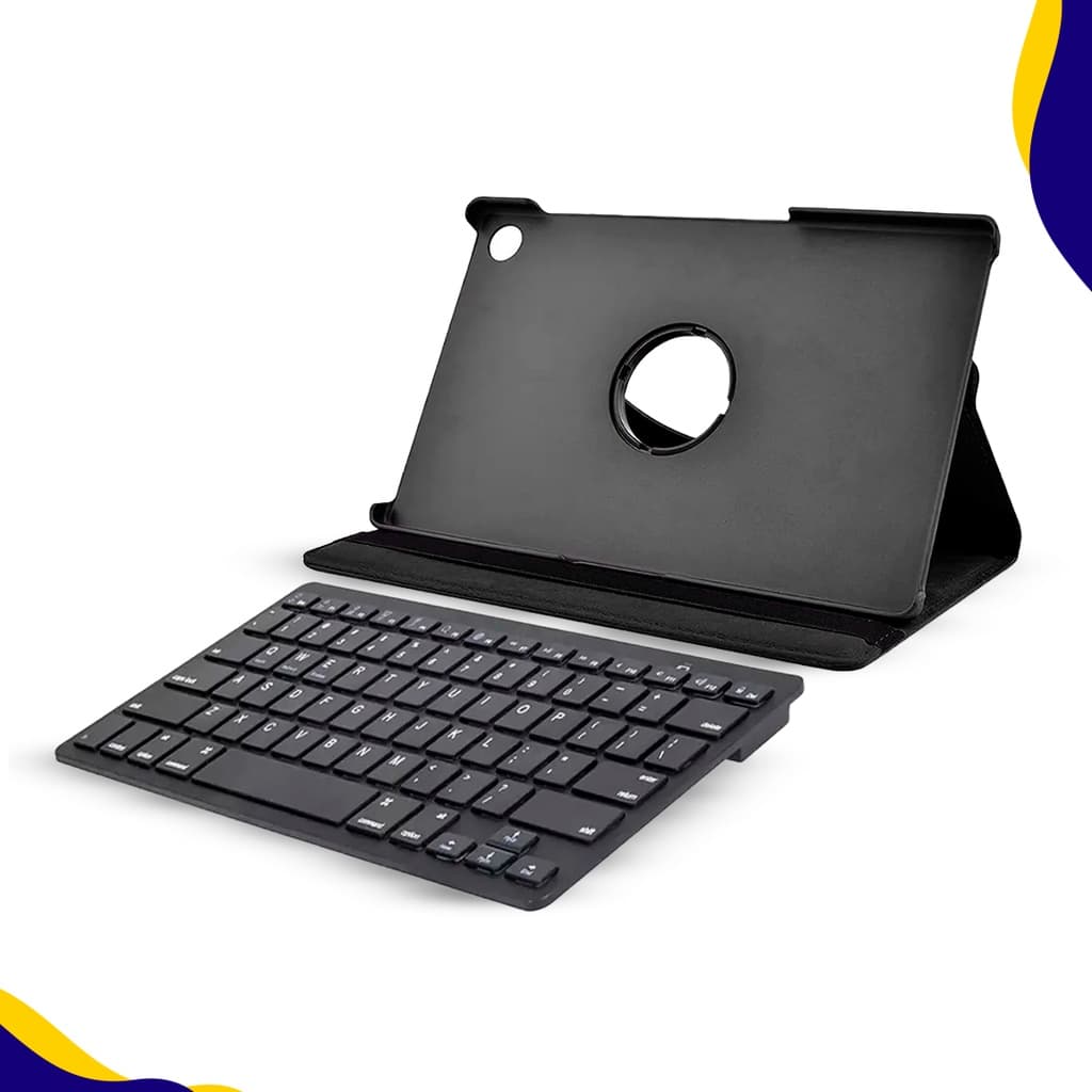 Capa Giratória + Teclado Bluetooth Para Tablet Samsung Tab A 2019 T515