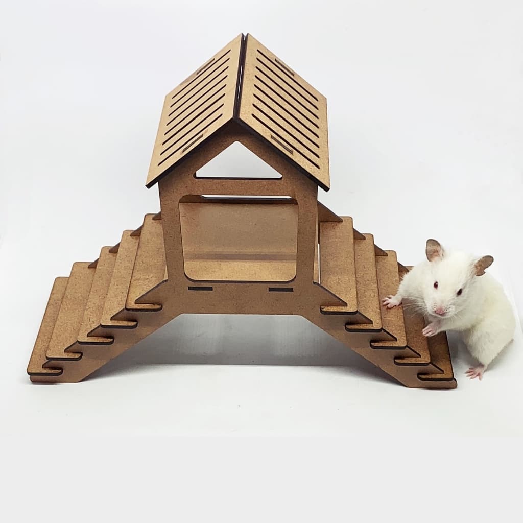 Brinquedo Para Hamster E Gerbil Escada Mágica