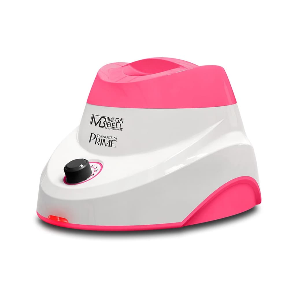 Termocera Prime Aquecedor de Cera 500g Com Refil - Mega Bell - Branca e Rosa  (227 MB)