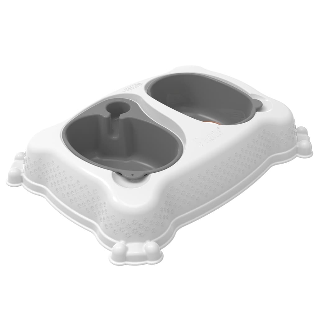 Comedouro Duplo Eco Sustentável PRATIC Plast Pet Tamanhos e Cores Escolha LANÇAMENTO