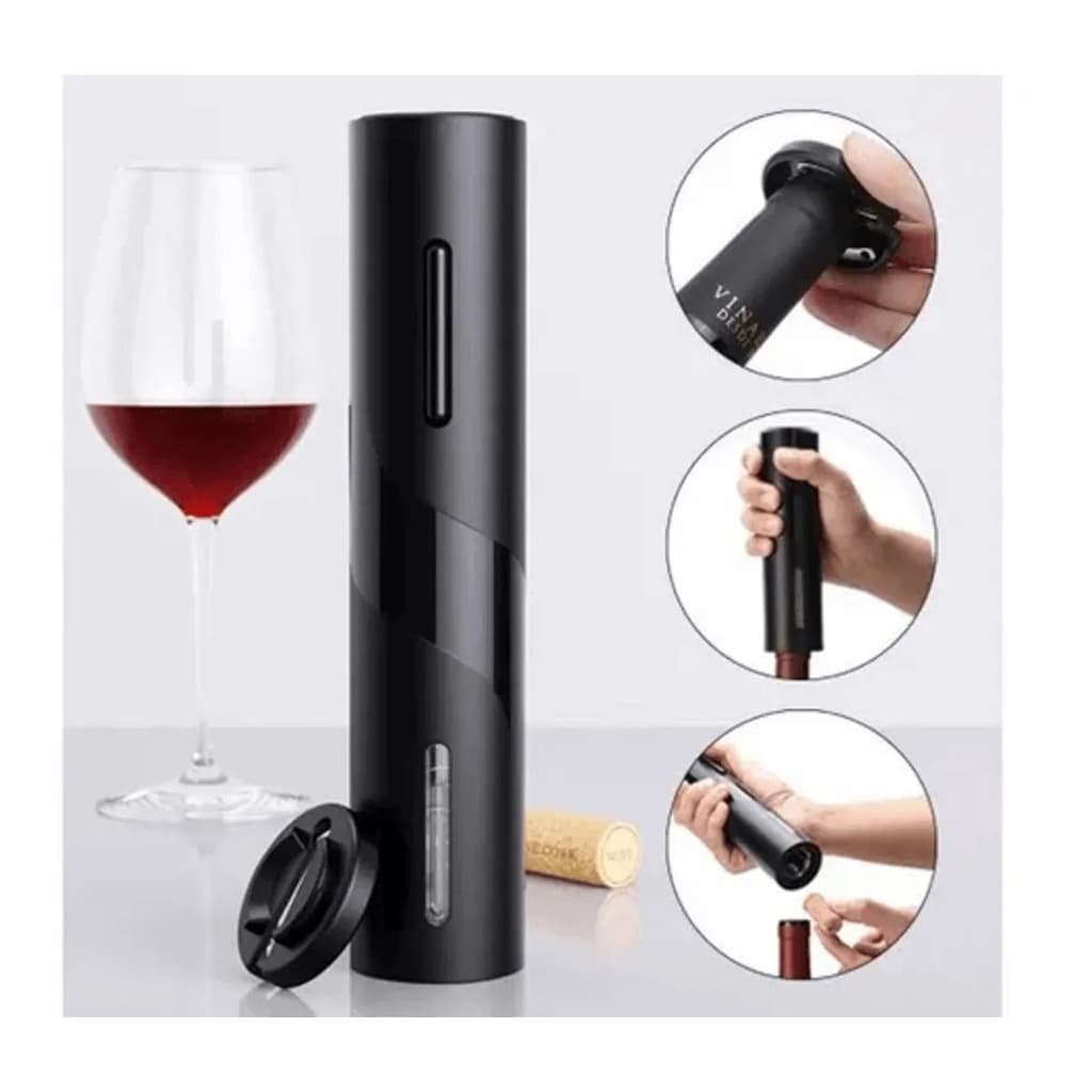 Abridor de Vinho Garrafa Elétrico Automático
