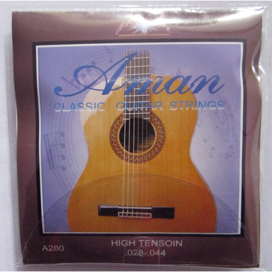 6 Pçs/Set Conjunto De Cordas De Guitarra Chapeamento De Prata Super Leve Para Acústica Clássica De Alta Qualidade