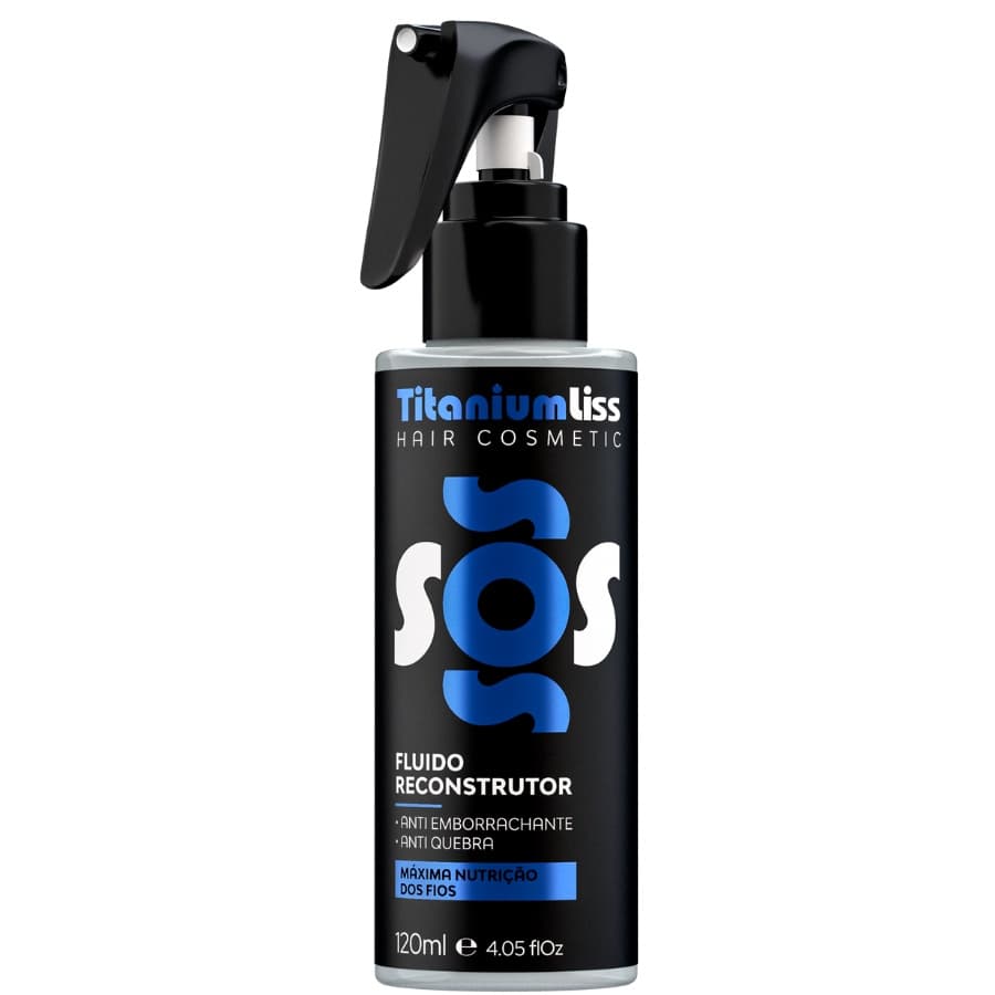 Sos Capilar Titanium Liss  Reconstrutor 120 Ml