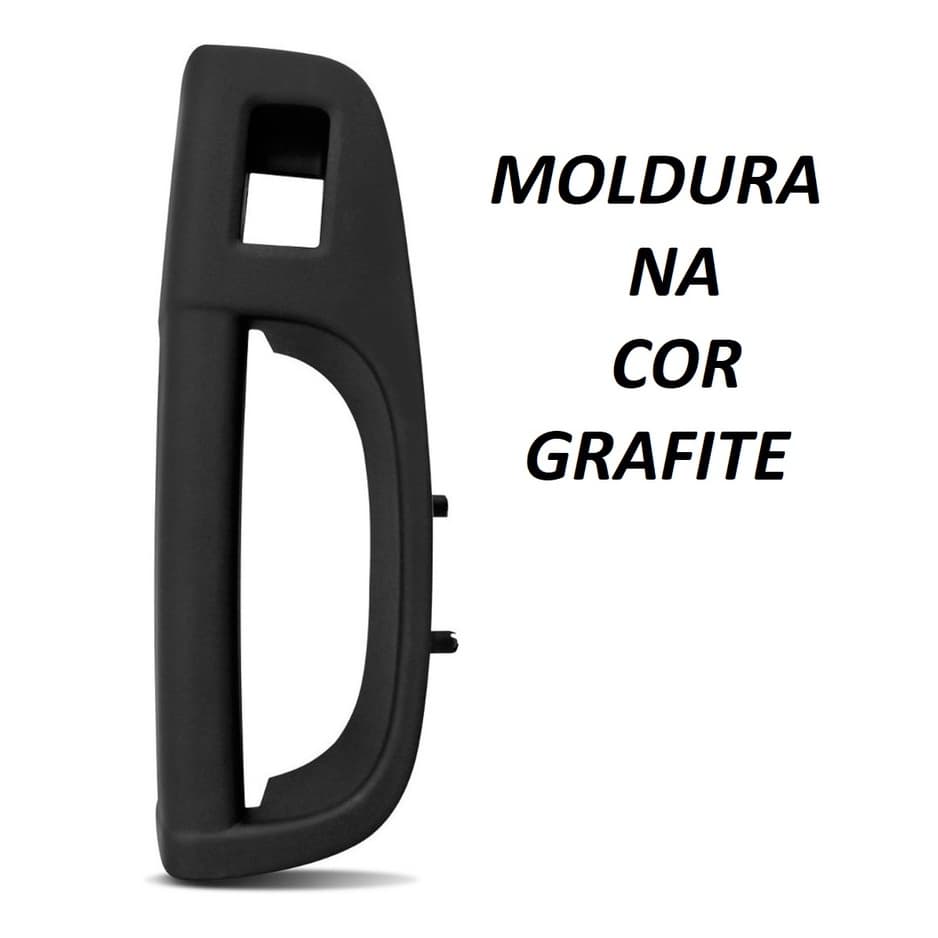 Moldura Puxador Porta Gol Saveiro Voyage  G5 G6 G7 Lado direito Passageiro