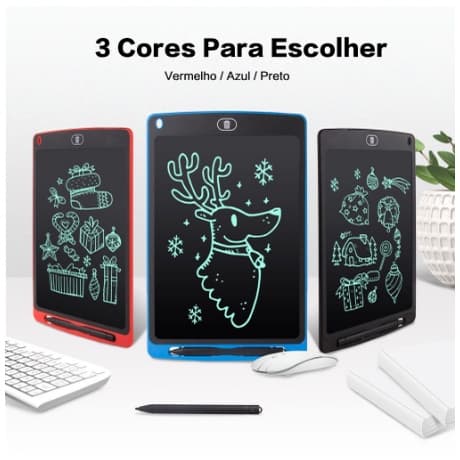 Prancheta de desenho eletrônico tela LCD tablet colorido desenho digital tablet caneta de desenho caneta 10.5 polegadas