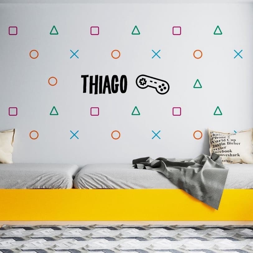 Adesivos de Parede Game Personalizado
