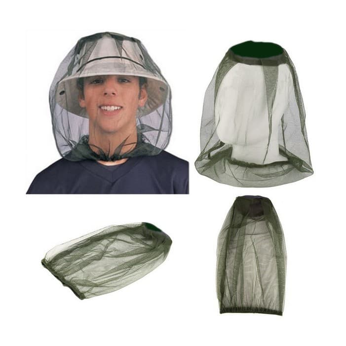 Pesca Ao Ar Livre Mosquito Resistência Bug Inseto Net Malha Cabeça Protetor Facial Boné