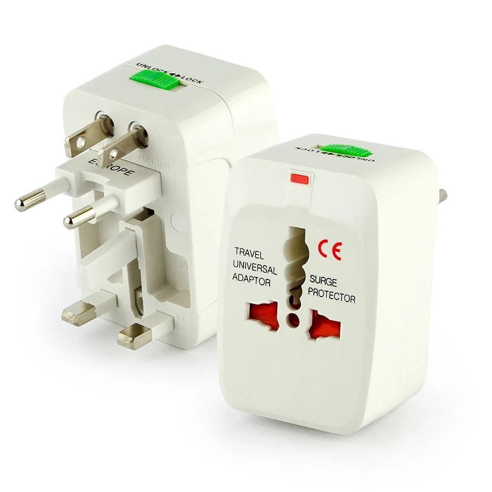 Adaptador Tomada All-in-one Kinginfo Universal Internacional Para Viagem