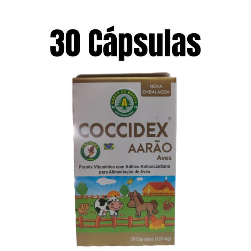 Coccidex AArão 30 Cápsulas.