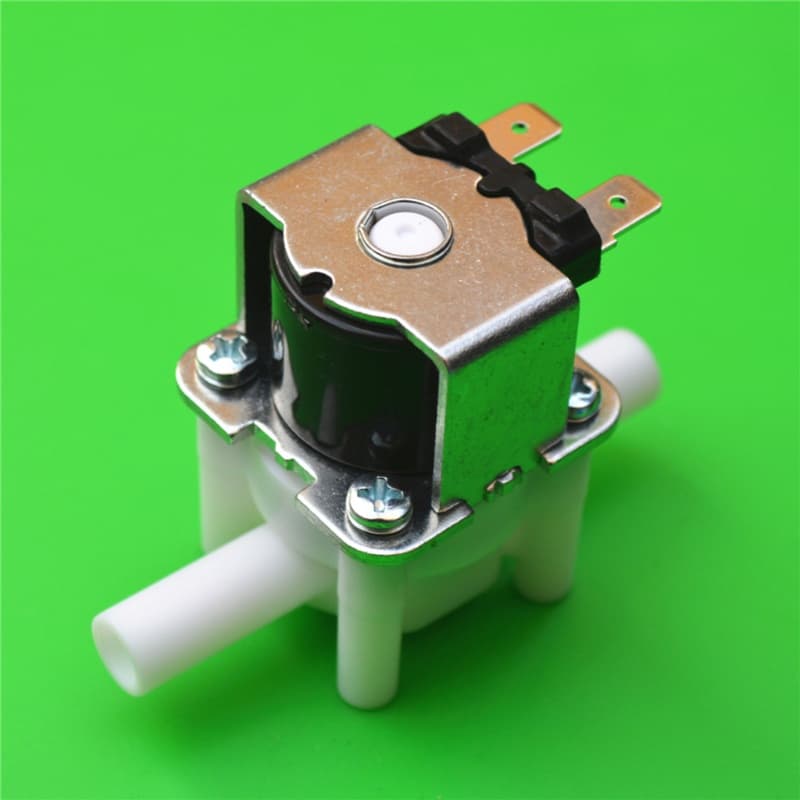 BO DC 12V 24V 220V Solenóide Elétrico Para Válvula Magnética De Pressão Normalmente Fechada Entrada De Wat