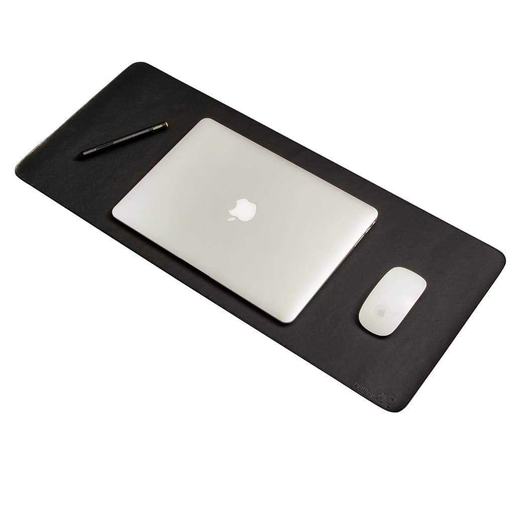 Desk Pad BULLPAD Slim 70x30cm em couro Sintético