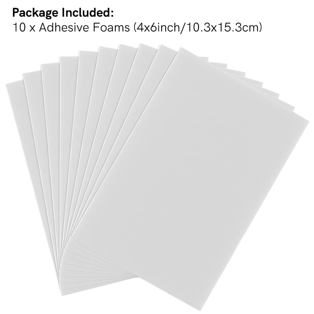 10pçs Fita De Papel Quebra Cabeça Com Adesivo 4X6 Polegadas (10,3x15,3cm)