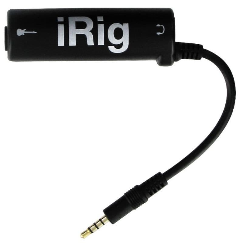 IRIG Interface Conversor de Áudio iRIG para Guitarra Conecta no Celular iPhone