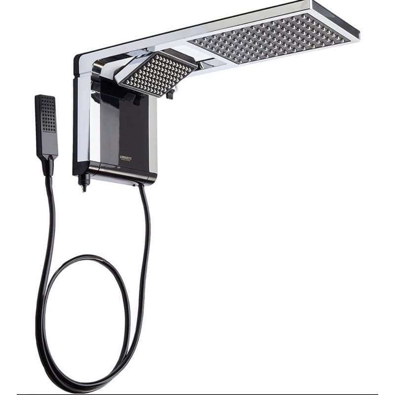 CHUVEIRO E DUCHA EM UM SÓ PRODUTO ACQUA DUO BLACK e Cromado ULTRA 7800w 220v Lorenzetti