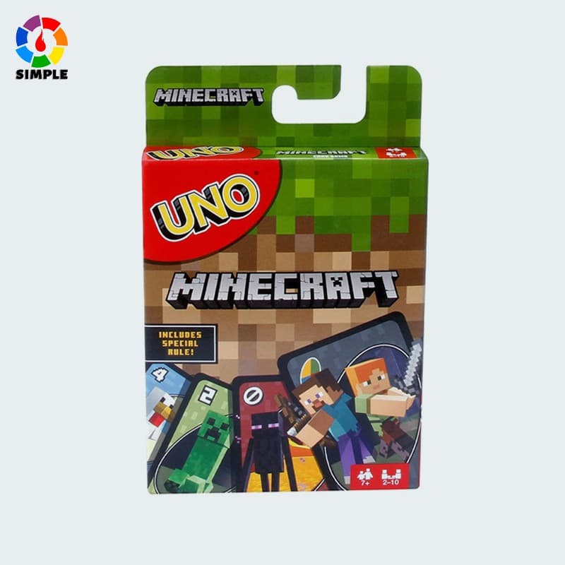 Jogo De Cartas UNO Minecraft