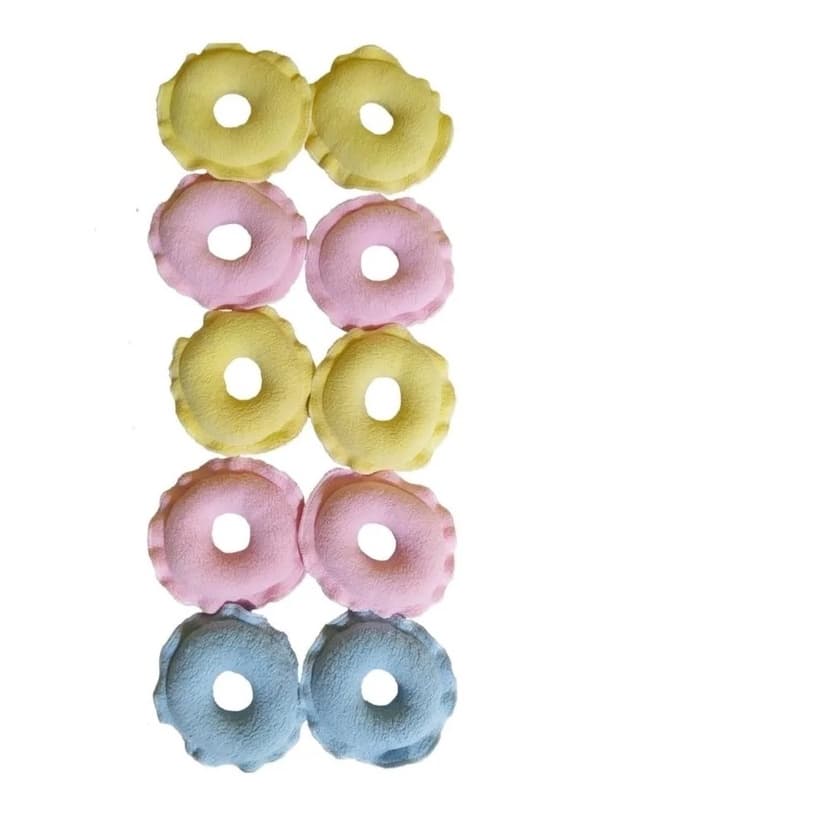 Kit 4 Rosquinhas De Amamentação Absorventes Seios Algodão Mk