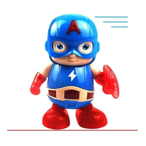 Boneco Vingadores Capitão América Space Dance