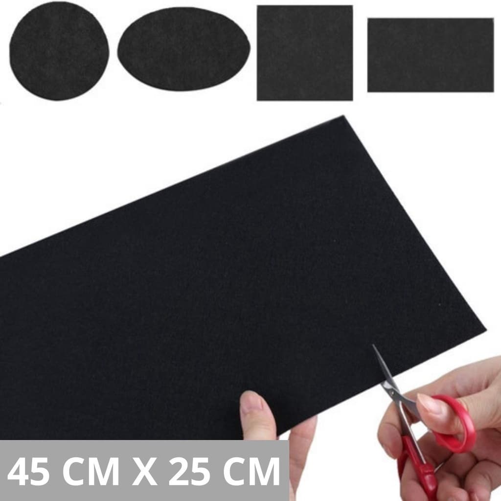 Feltro Auto Adesivo em Placa Móvel 240x450mm Grande Protetor Autoadesivo Para Moveis Feltro -MAXXIMO