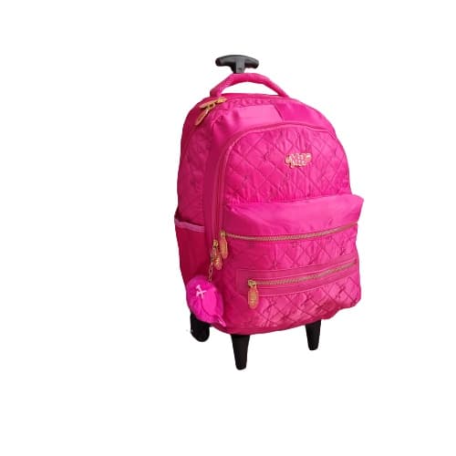 Mochila Rodinha  Feminina   Reforçada + Chaveiro (SHEY)